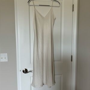 Wilfred Cream Slip Dress